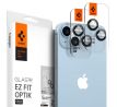 2KS V BALENÍ, SET 2 SKEL ZADNÍ KAMERY SPIGEN OPTIK.TR ”EZ FIT” CAMERA PROTECTOR 2-PACK iPhone 14 / 14 Plus / 15 / 15 Plus BLACK