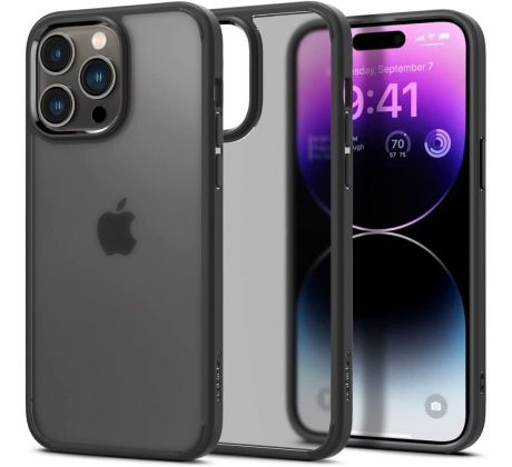 KRYT SPIGEN ULTRA HYBRID iPhone 14 Pro Max FROST BLACK