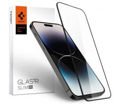 OCHRANNÉ TVRZENÉ SKLO SPIGEN GLASS FC iPhone 14 Pro Max BLACK