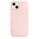 iPhone 13 mini Silicone Case s MagSafe - Chalk Pink