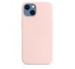 iPhone 13 mini Silicone Case s MagSafe - Chalk Pink