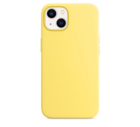 iPhone 13 mini Silicone Case s MagSafe - Lemon Zest