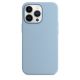 iPhone 13 Pro Silicone Case s MagSafe - Blue Fog