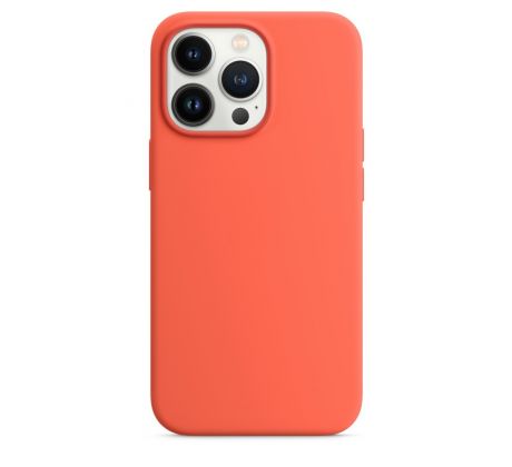 iPhone 13 Pro Max Silicone Case s MagSafe - Nectarine