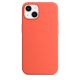 iPhone 13 mini Silicone Case s MagSafe - Nectarine