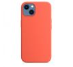 iPhone 13 mini Silicone Case s MagSafe - Nectarine