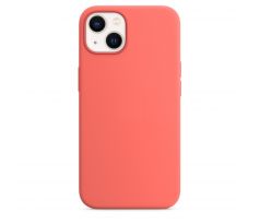 iPhone 13 mini Silicone Case s MagSafe - Pink Pomelo