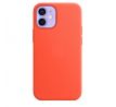 iPhone 12/12 Pro Silicone Case s MagSafe - Electric Orange