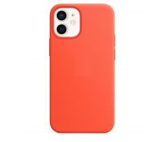 iPhone 12/12 Pro Silicone Case s MagSafe - Electric Orange