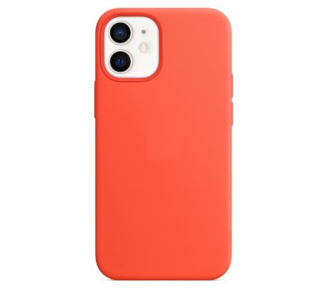 iPhone 12/12 Pro Silicone Case s MagSafe - Electric Orange