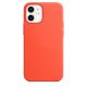 iPhone 12/12 Pro Silicone Case s MagSafe - Electric Orange