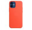 iPhone 12 mini Silicone Case s MagSafe - Electric Orange