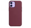 iPhone 12 mini Silicone Case s MagSafe - Plum