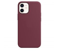 iPhone 12 mini Silicone Case s MagSafe - Plum