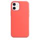 iPhone 12 mini Silicone Case s MagSafe - Pink Citrus