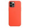 iPhone 12 Pro Max Silicone Case s MagSafe - Electric Orange