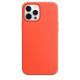 iPhone 12 Pro Max Silicone Case s MagSafe - Electric Orange