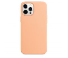 iPhone 12 Pro Max Silicone Case s MagSafe - Cantaloupe