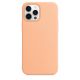 iPhone 12 Pro Max Silicone Case s MagSafe - Cantaloupe