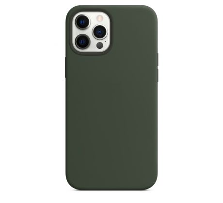iPhone 12 Pro Max Silicone Case s MagSafe - Cyprus Green