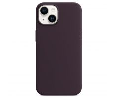 iPhone 14 Plus Silicone Case s MagSafe - Elderberry