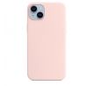 iPhone 14 Plus Silicone Case s MagSafe - Chalk Pink