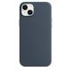 iPhone 14 Plus Silicone Case s MagSafe - Storm Blue
