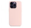 iPhone 14 Pro Silicone Case s MagSafe - Chalk Pink