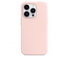 iPhone 14 Pro Silicone Case s MagSafe - Chalk Pink