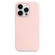 iPhone 14 Pro Silicone Case s MagSafe - Chalk Pink