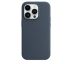 iPhone 14 Pro Max Silicone Case s MagSafe - Storm Blue