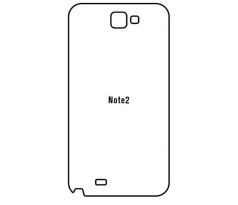 Hydrogel - zadní ochranná fólie - Samsung Galaxy Note 2