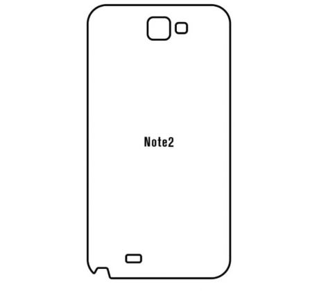 Hydrogel - zadní ochranná fólie - Samsung Galaxy Note 2