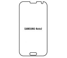 Hydrogel - Privacy Anti-Spy ochranná fólie - Samsung Galaxy Note 2