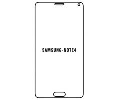 Hydrogel - Privacy Anti-Spy ochranná fólie - Samsung Galaxy Note 4