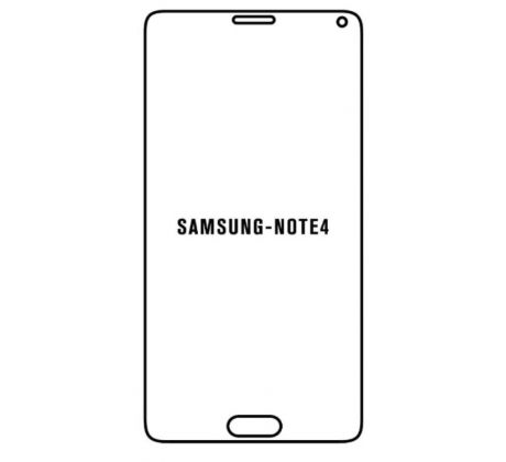 Hydrogel - Privacy Anti-Spy ochranná fólie - Samsung Galaxy Note 4