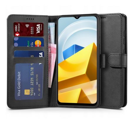 KRYT TECH-PROTECT WALLET XIAOMI POCO M5 BLACK