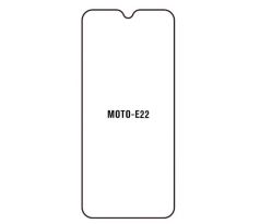 Hydrogel - matná ochranná fólie - Motorola Moto E22/E22i