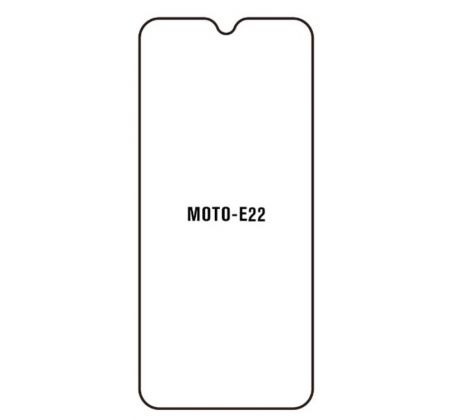 Hydrogel - Privacy Anti-Spy ochranná fólie - Motorola Moto E22/E22i