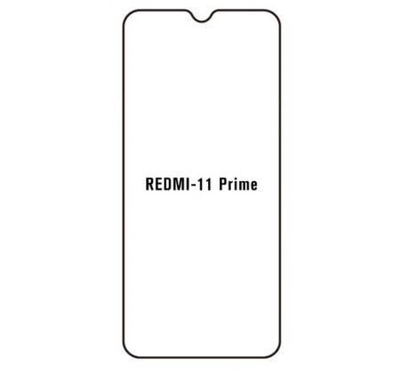 Hydrogel - Privacy Anti-Spy ochranná fólie - Xiaomi Redmi 11 Prime 5G