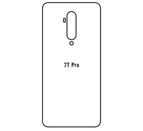 Hydrogel - matná zadní ochranná fólie - OnePlus 7T Pro