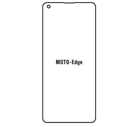 Hydrogel - matná ochranná fólie - Motorola Edge