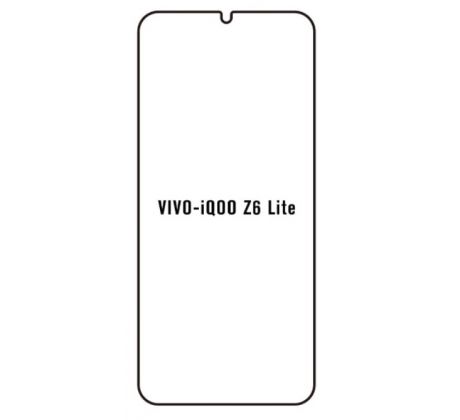 Hydrogel - matná ochranná fólie - Vivo iQOO Z6 lite