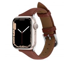 ŘEMÍNEK SPIGEN CYRILL KAJUK APPLE WATCH 4 / 5 / 6 / 7 / 8 / 9 / SE (40 / 41 MM) CHESTNUT