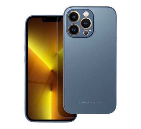 Roar Matte Glass Case  -  iPhone 13 Pro Max modrý