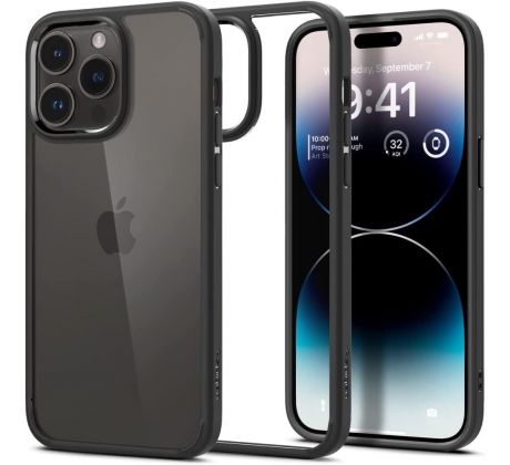 KRYT SPIGEN ULTRA HYBRID iPhone 14 Pro Max MATTE BLACK