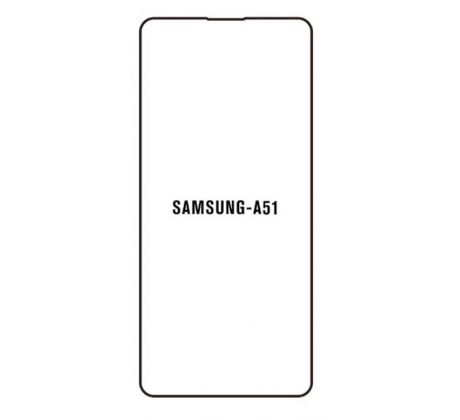 Hydrogel - ochranná fólie - Samsung Galaxy A51