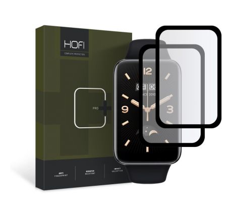 2KS V BALENÍ, SET 2 HYBRIDNÍCH SKEL HOFI HYBRID PRO+ 2-PACK XIAOMI SMART BAND 7 PRO BLACK