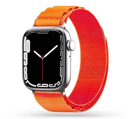 ŘEMÍNEK TECH-PROTECT NYLON PRO APPLE WATCH 4 / 5 / 6 / 7 / 8 / 9 / SE / ULTRA 1 / 2 (42 / 44 / 45 / 49 MM) ORANGE