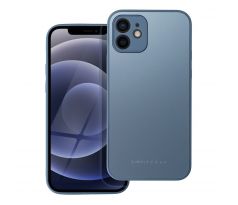 Roar Matte Glass Case  -  iPhone 12 modrý